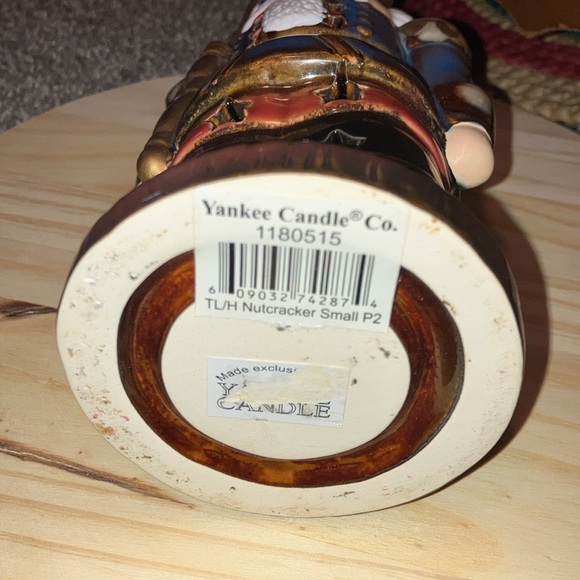YANKEE CANDLE THE NUTCRACKER STONEWARE TEA LIGHT HOLDER 7.5” TALL NEW - Picture 4 of 5